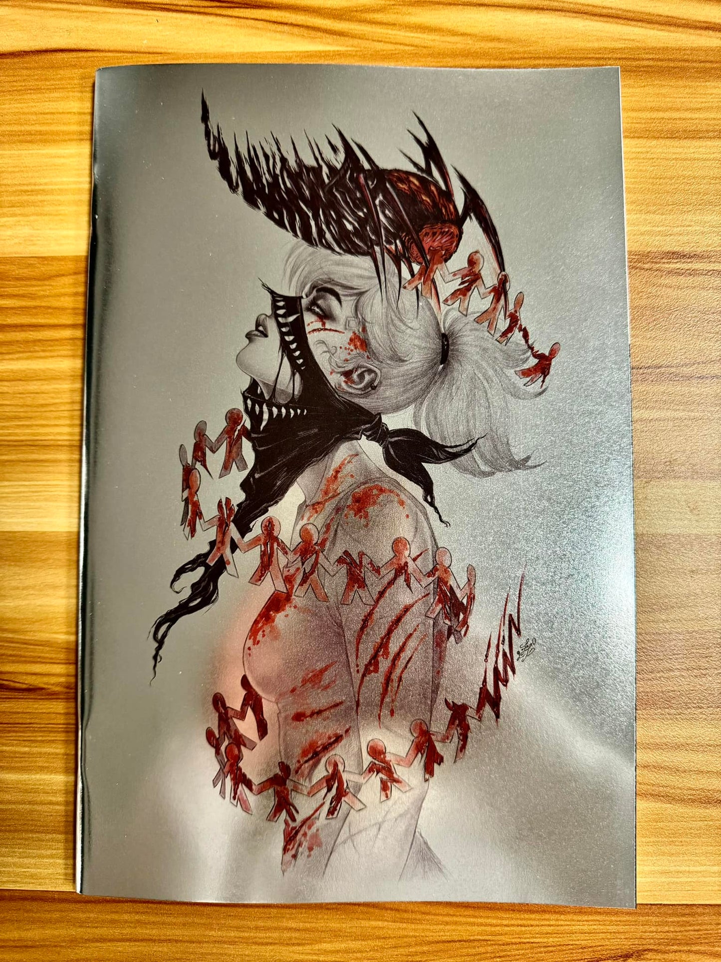 Something is Killing the Children #1 FOIL Pen & Ink Trinity Comics Exclusive by Zoe Lacchei