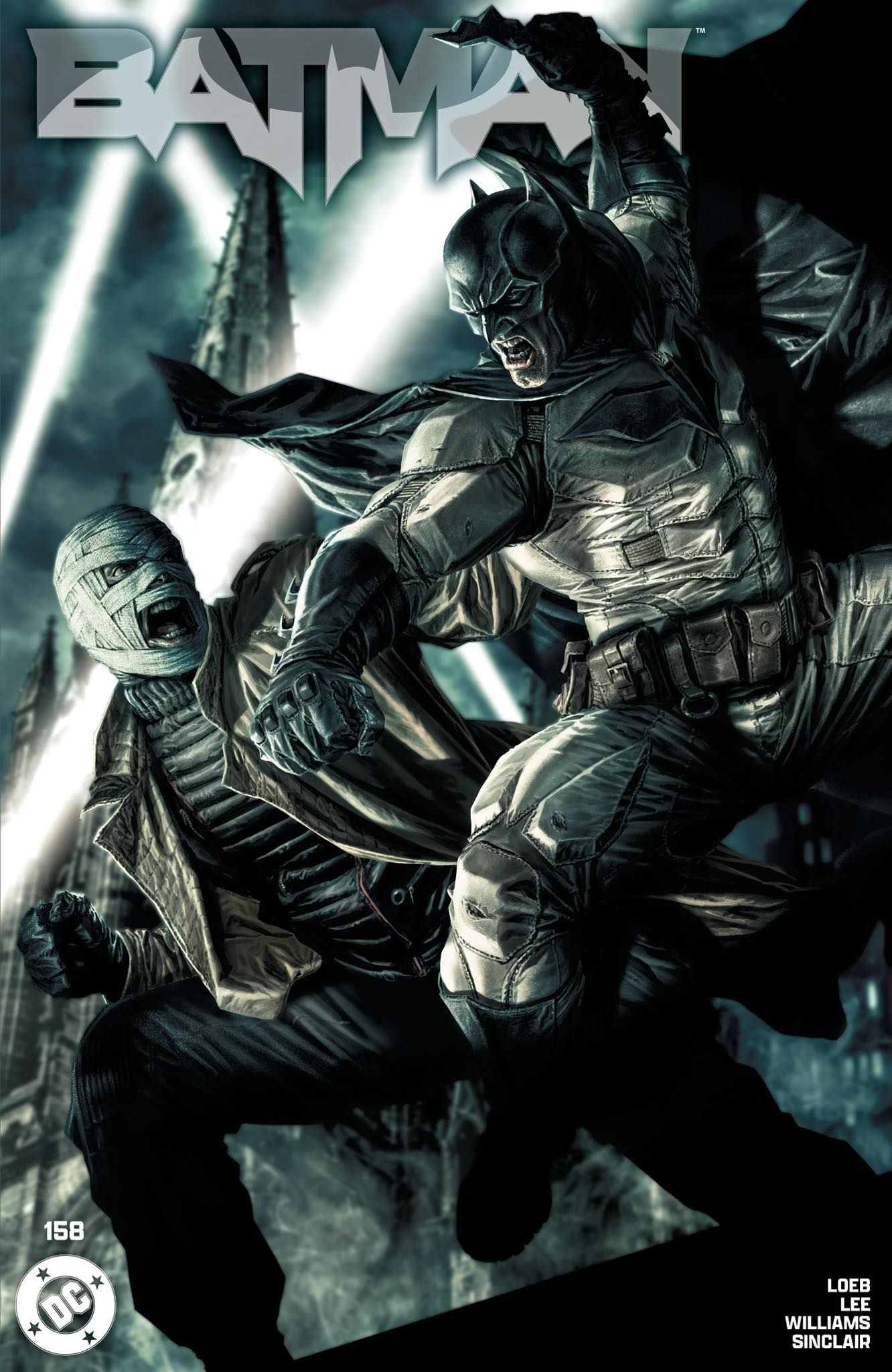 Batman H2SH #158 Trinity Wondercon Exclusive Foil by Lee Bermejo