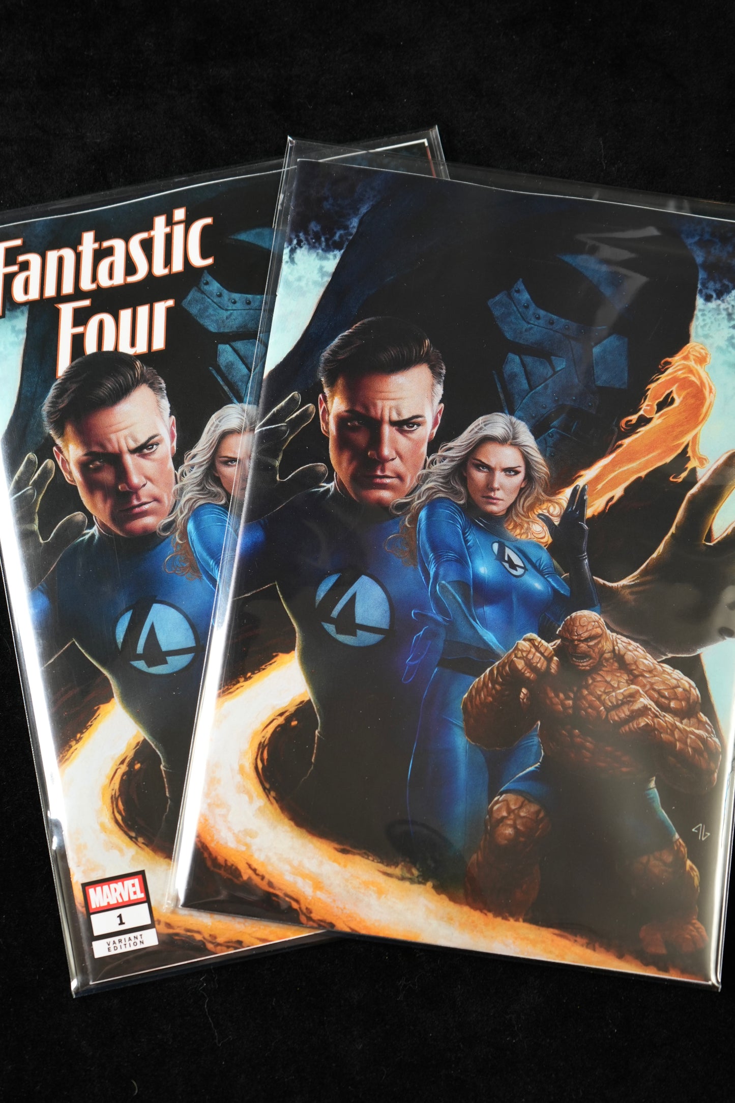 The Fantastic 4 #1 Trinity SDCC Set of 2 by Adi Granov
