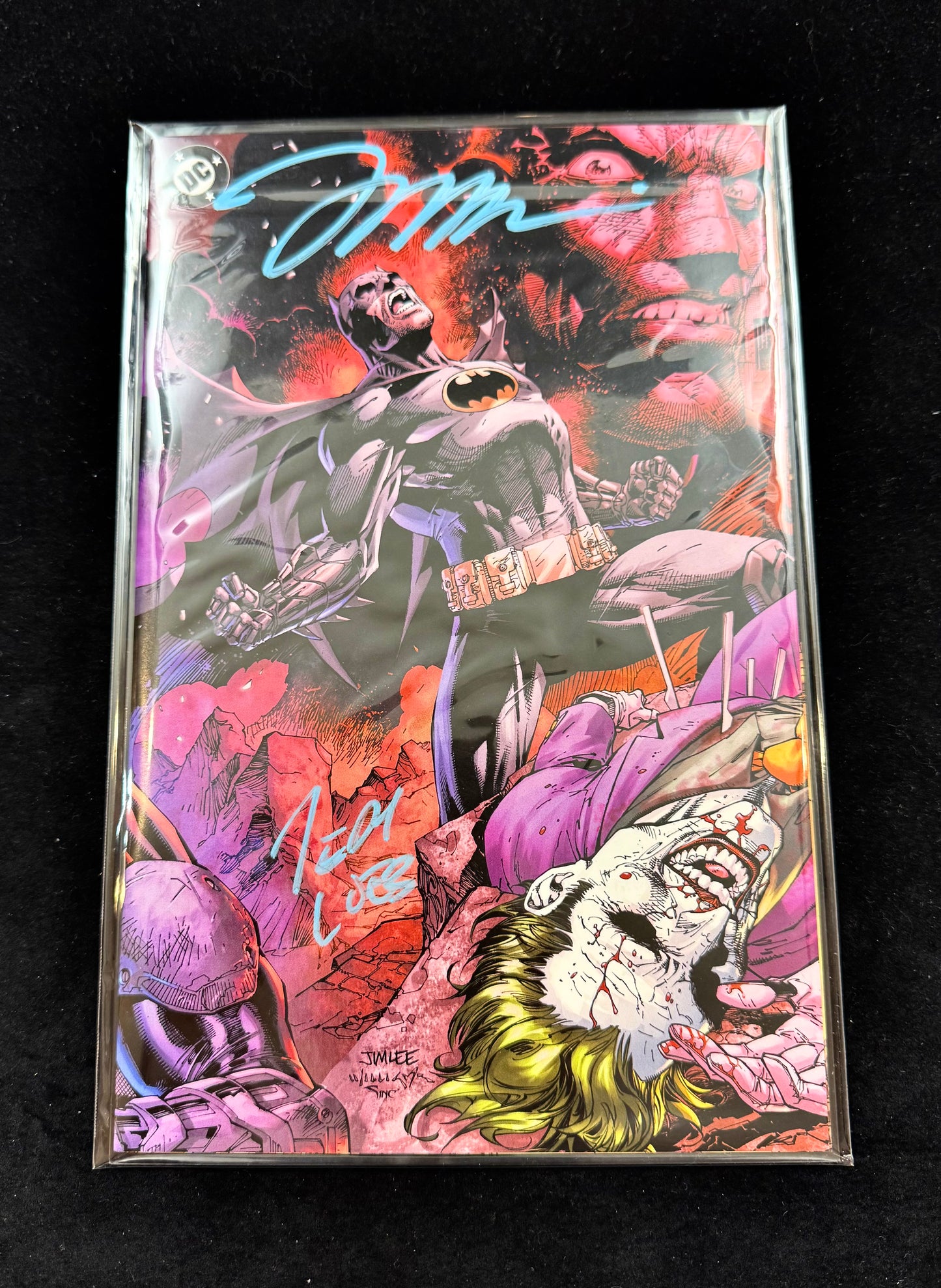 Batman H2SH #158 1:1000 & 1:608 Signed Jim Lee Incentives