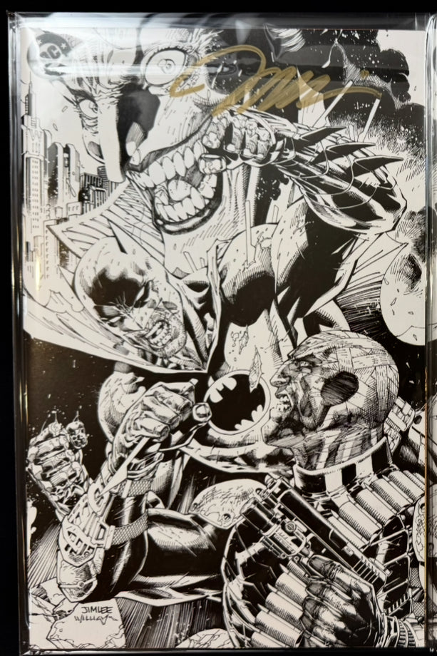Batman H2SH #158 1:1000 & 1:608 Signed Jim Lee Incentives
