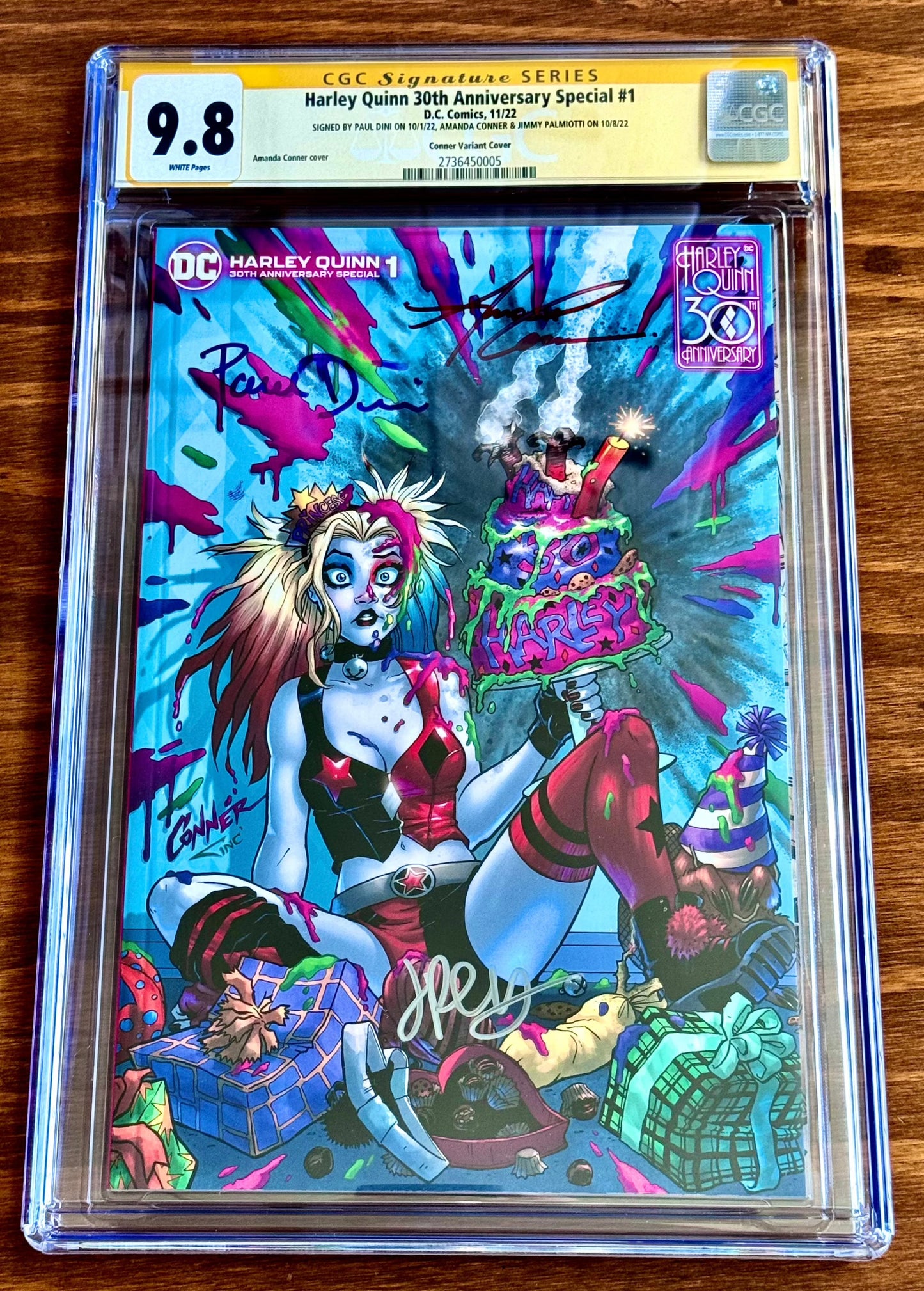 Harley Quinn 30th Anniversary Special #1 Paul Dini- SIGNED CGC SS