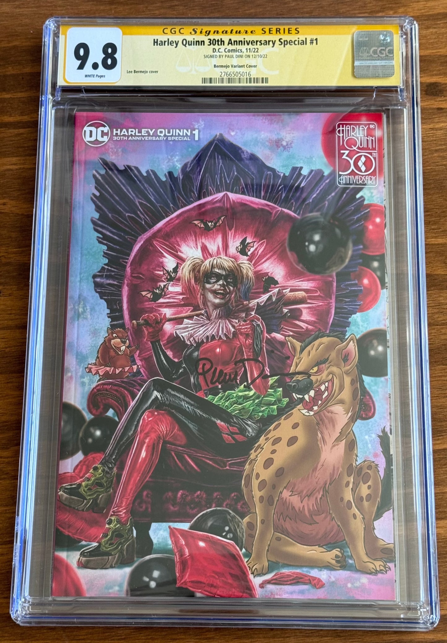 Harley Quinn 30th Anniversary Special #1 Paul Dini- SIGNED CGC SS