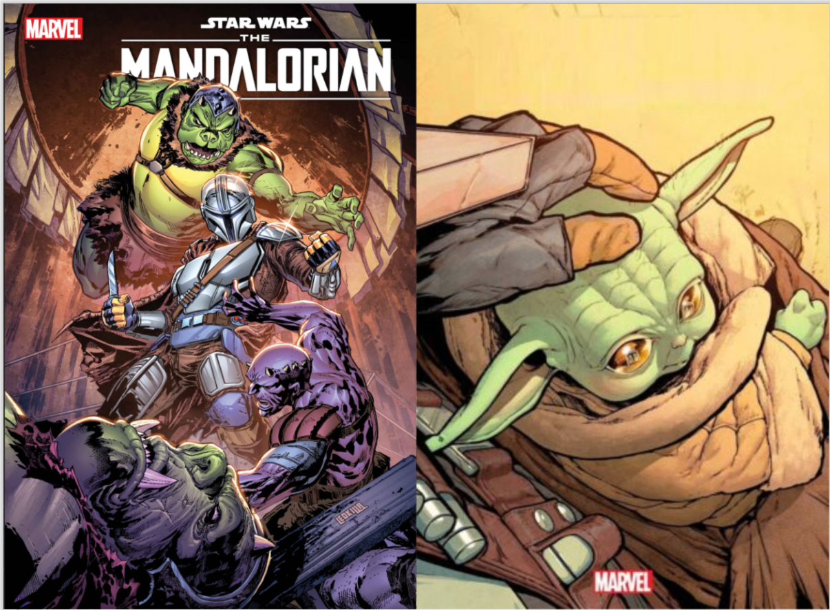 The Mandalorian S2 #1 1:100 Incentive with FREE 1:25 Incentive Variants by Ken Lashley & Rickie Yagawa