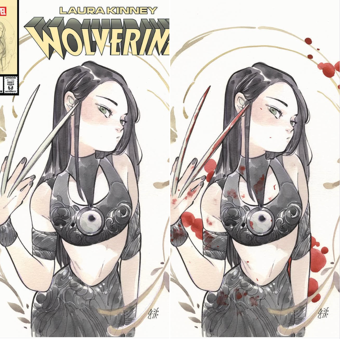 LAURA KINNEY WOLVERINE #1 TOKYO COMIC CON PEACH MOMOKO EXCLUSIVES