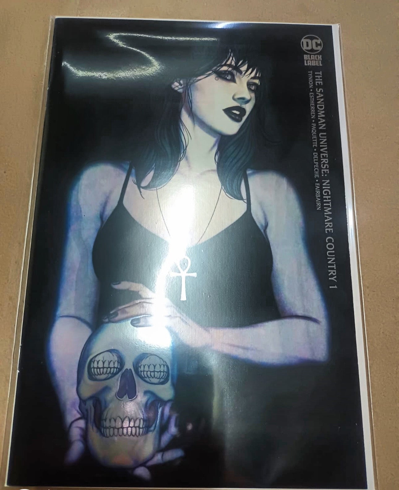 Sandman Nightmare Country #1 Frison Mexican Foil Lake Como Exclusive (Free Shipping)