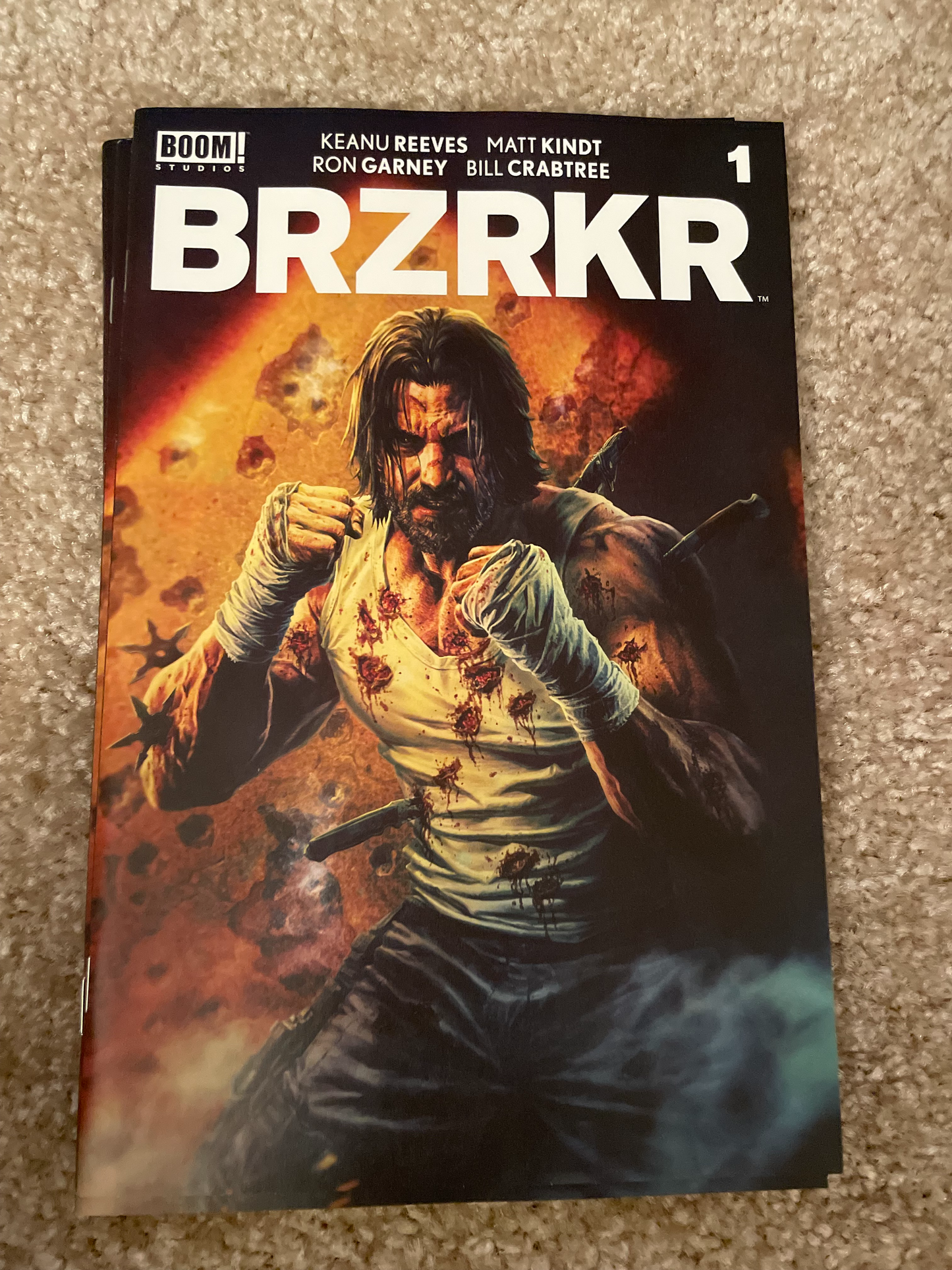 BRZRKR #1 1:25 Lee Bermejo Variant