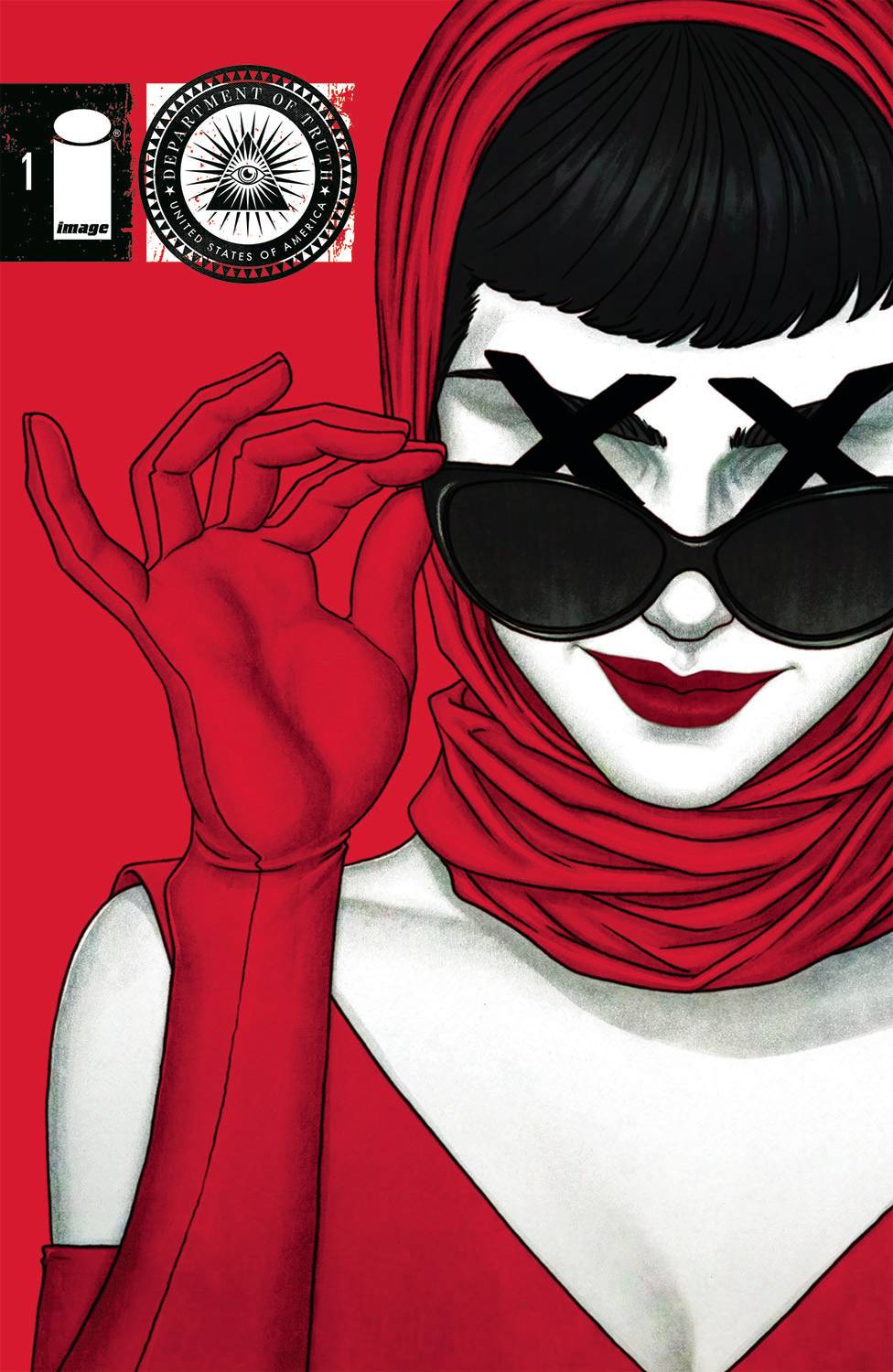 Department of Truth #1 Cover B Signed by Jenny Frison CGC SS
