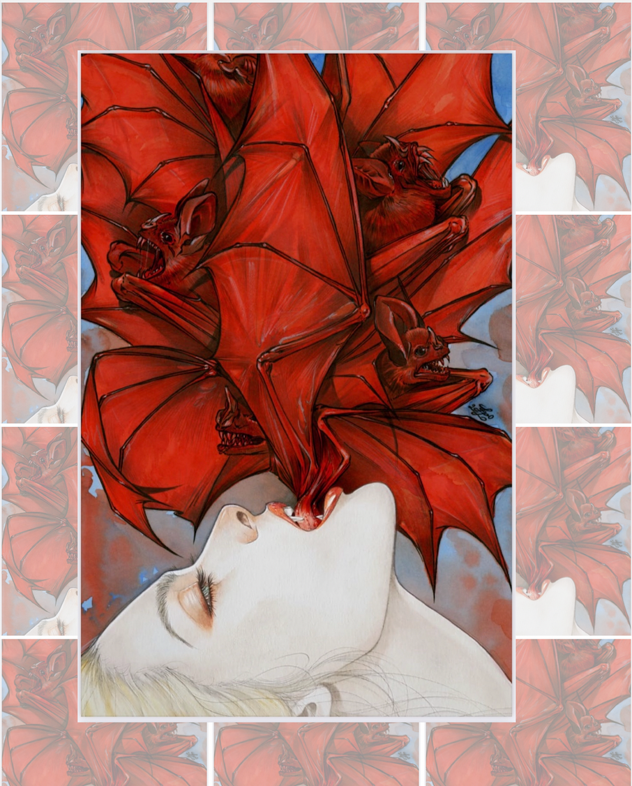 DARK RED #1 SPECIAL EDITION TRINITY COMICS EXCLUSIVE BY ZOE LACCHEI