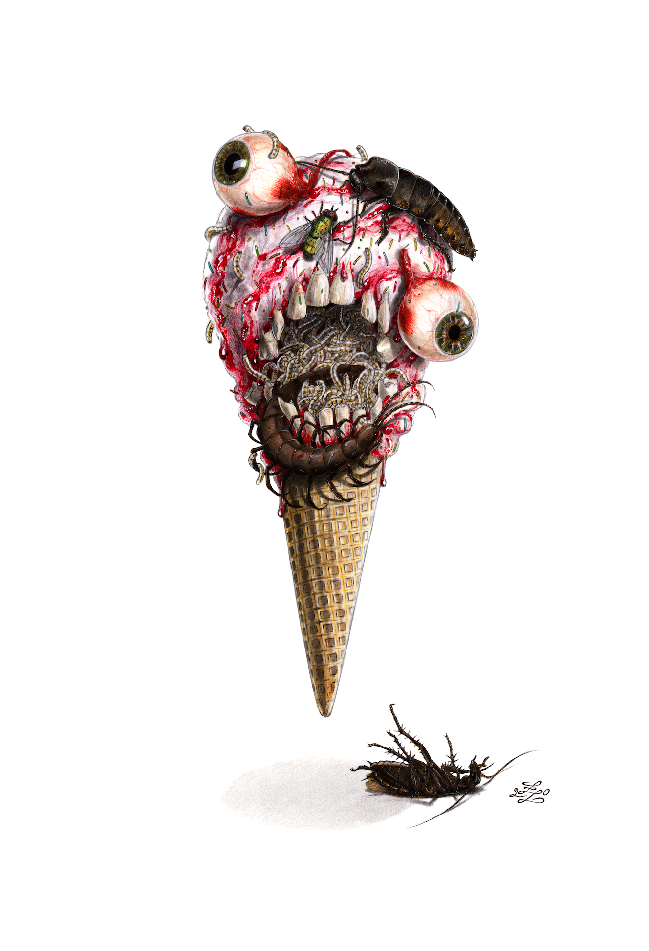 ICE CREAM MAN #23 TRINITY COMICS VIRGIN EXCLUSIVE BY ZOE LACCHEI