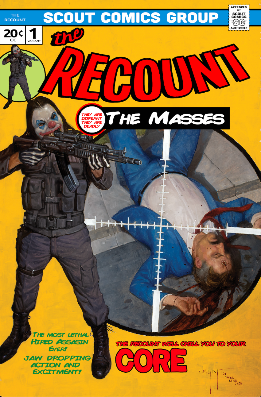 The Recount #1 ORIGINAL ART By EM Gist