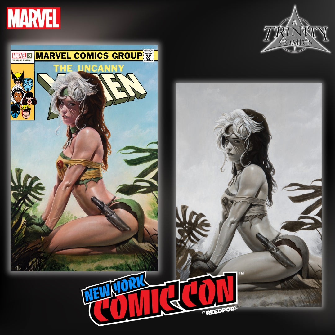 Uncanny X-Men #3 NYCC Exclusive Savage Rogue Set of 2 by Adi Granov