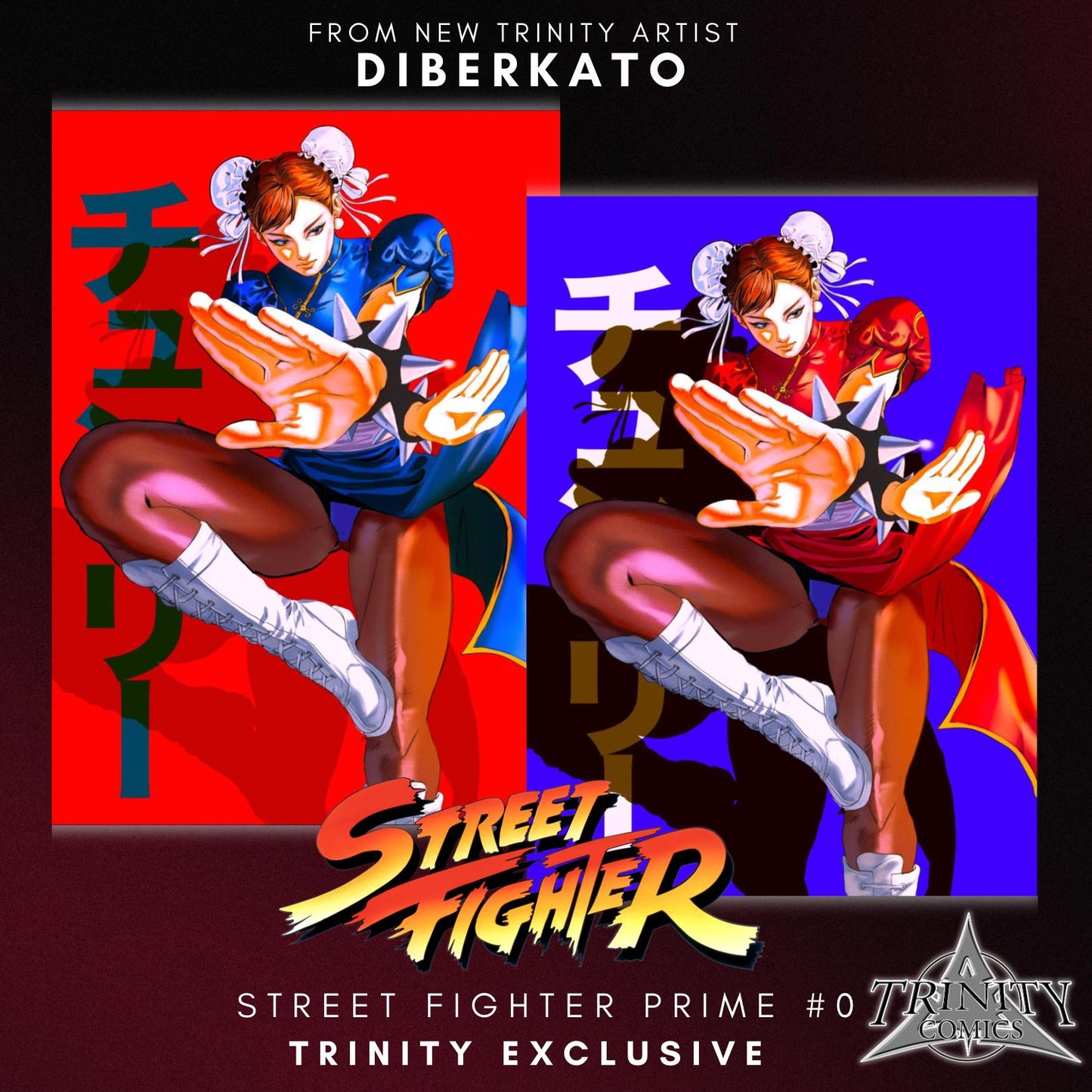 STREET FIGHTER PRIME TRINITY EXCLUSIVE  #0 by DIBERKATO