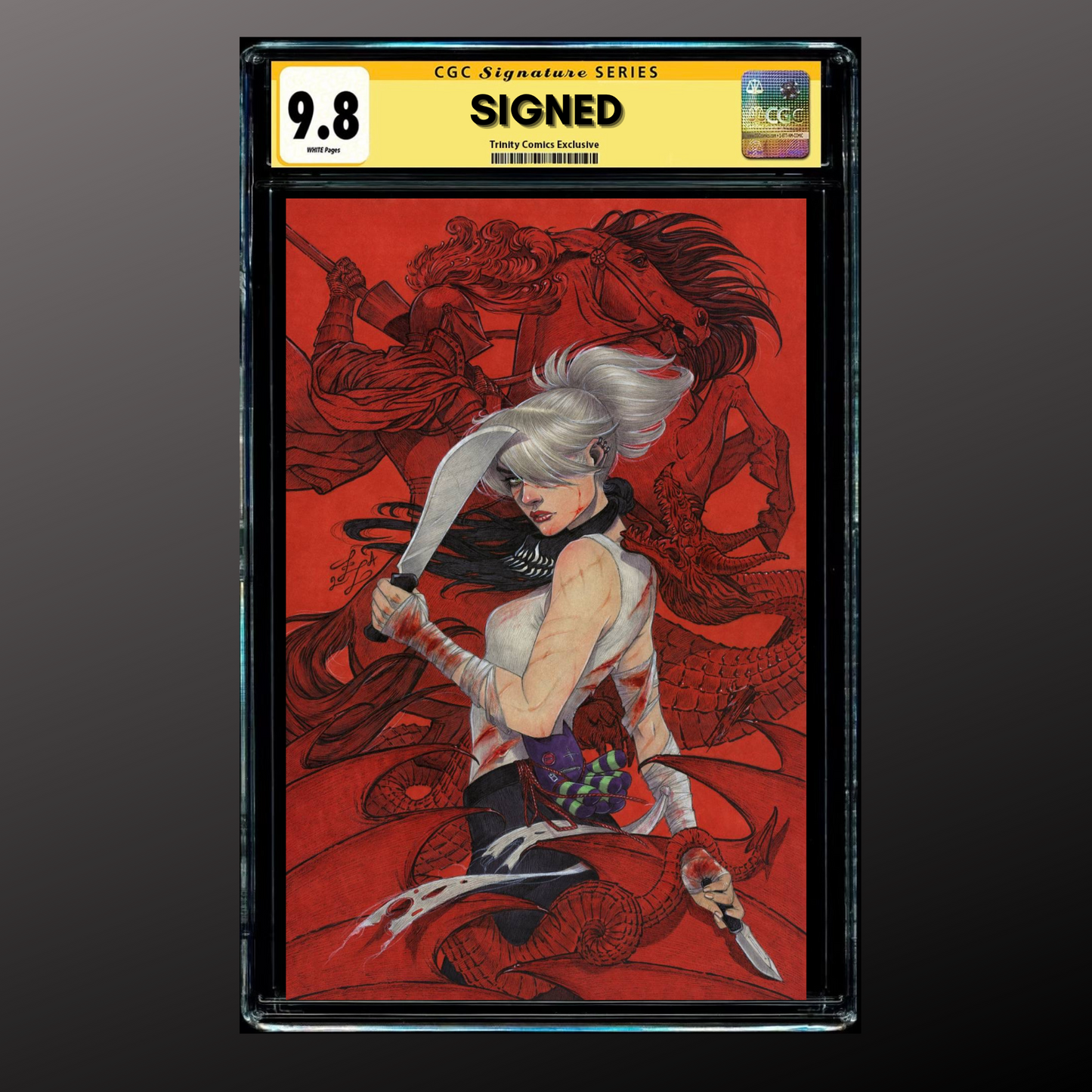 Something is Killing the Children #38 Trinity Virgin Exclusive FOIL Set  by Zoe Lacchei