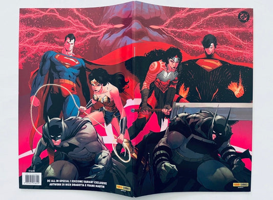 DC All In #1 Wraparound Italian Panini Exclusive by Nick Dragotta