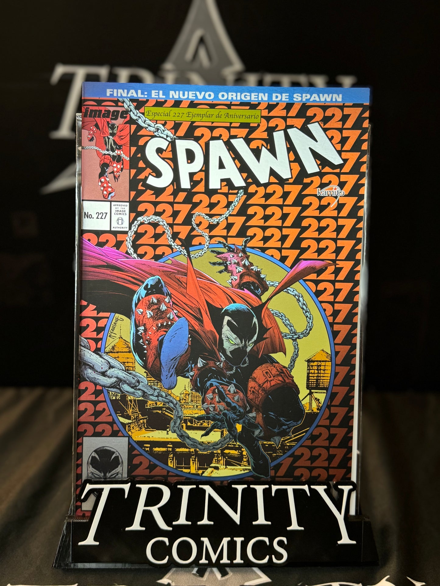 Spawn #227 Mexican Foil Exclusive by Todd McFarlane (Free Shipping)