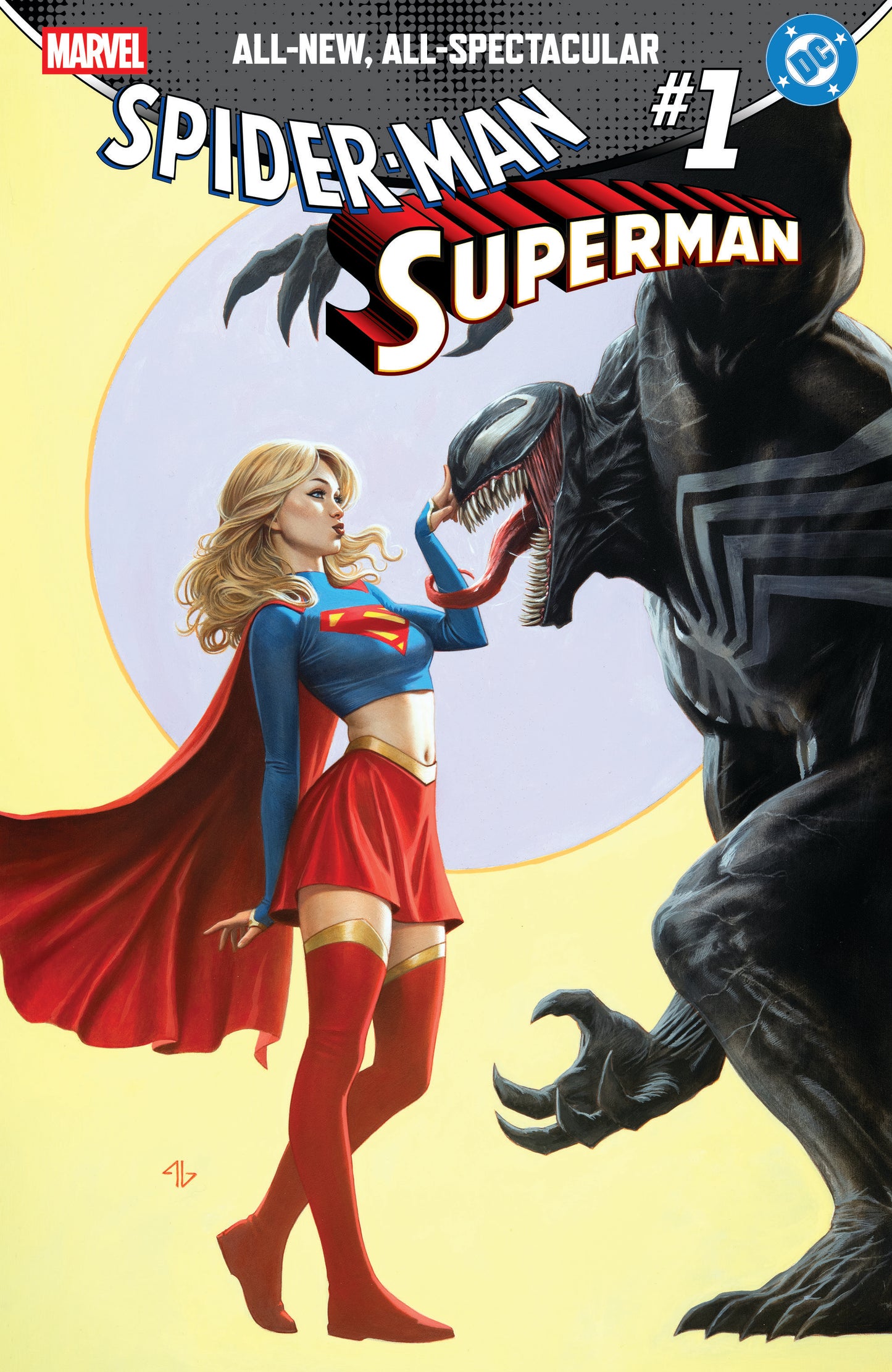 SPIDER-MAN SUPERMAN MARVEL/DC TRINITY EXCLUSIVE BY ADI GRANOV