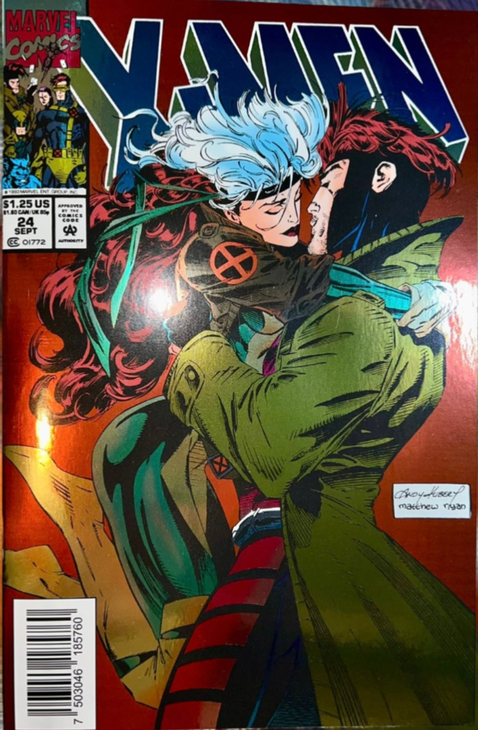 X-Men #24 Megacon Mexican Foil Exclusive by Andy Kubert (Free Domestic Shipping)