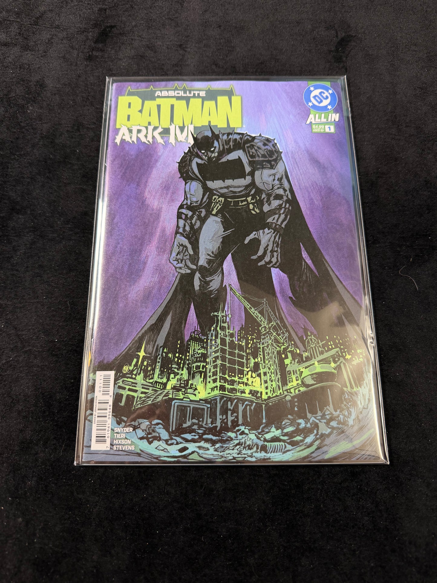 Absolute Batman Ark M Special #1 Signed by Scott Snyder