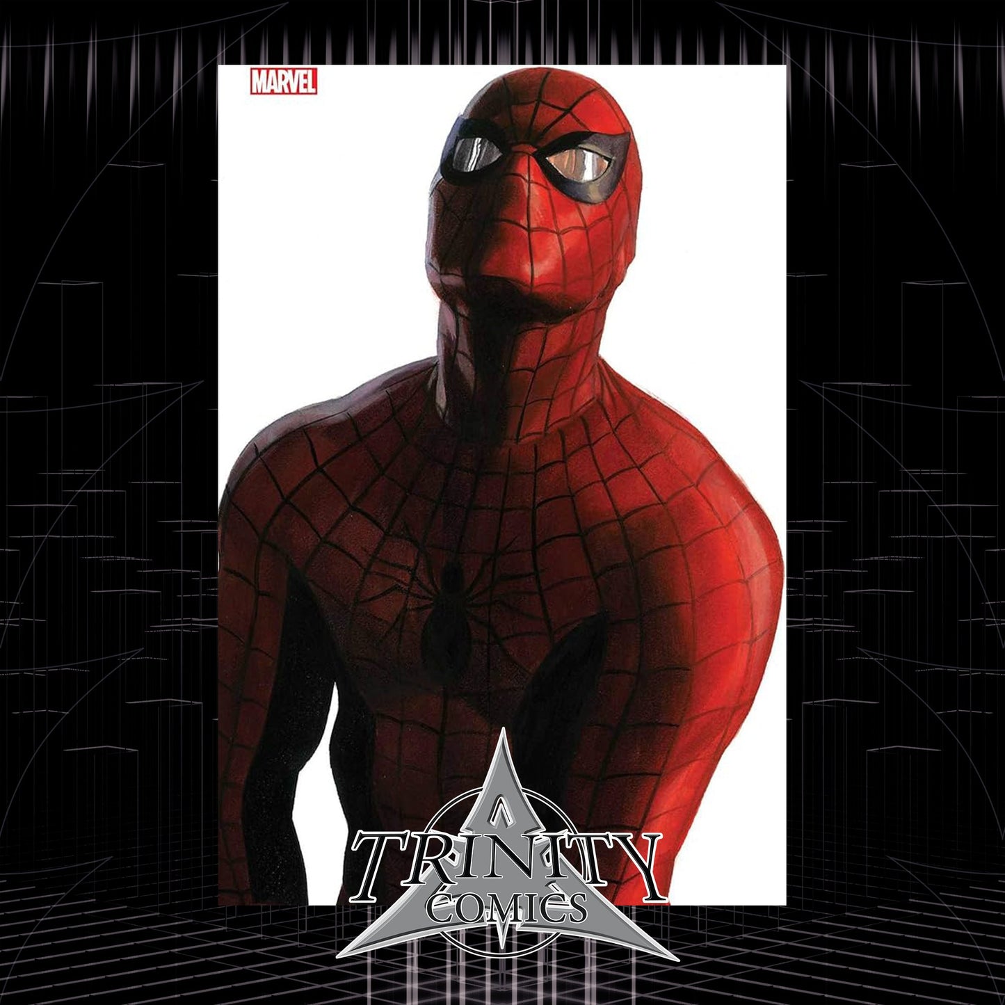 Amazing Spider-Man #50 Timeless Alex Ross Foil Trinity Heroes Con Exclusive