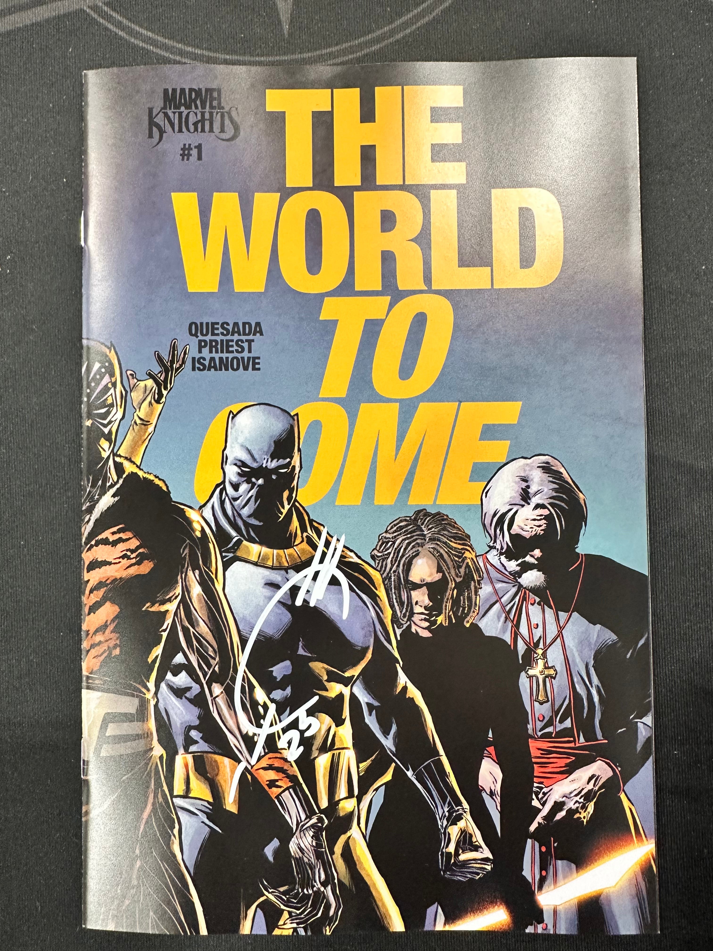 The World to Come #1 Fanexpo Denver Exclusive Wraparound Signed by Joe ...