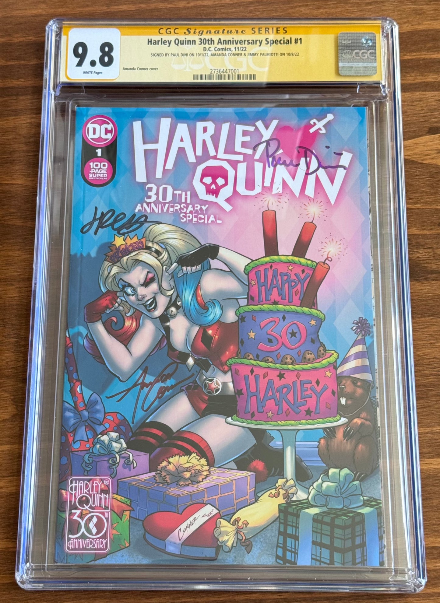 Harley Quinn 30th Anniversary Special #1 Paul Dini- SIGNED CGC SS