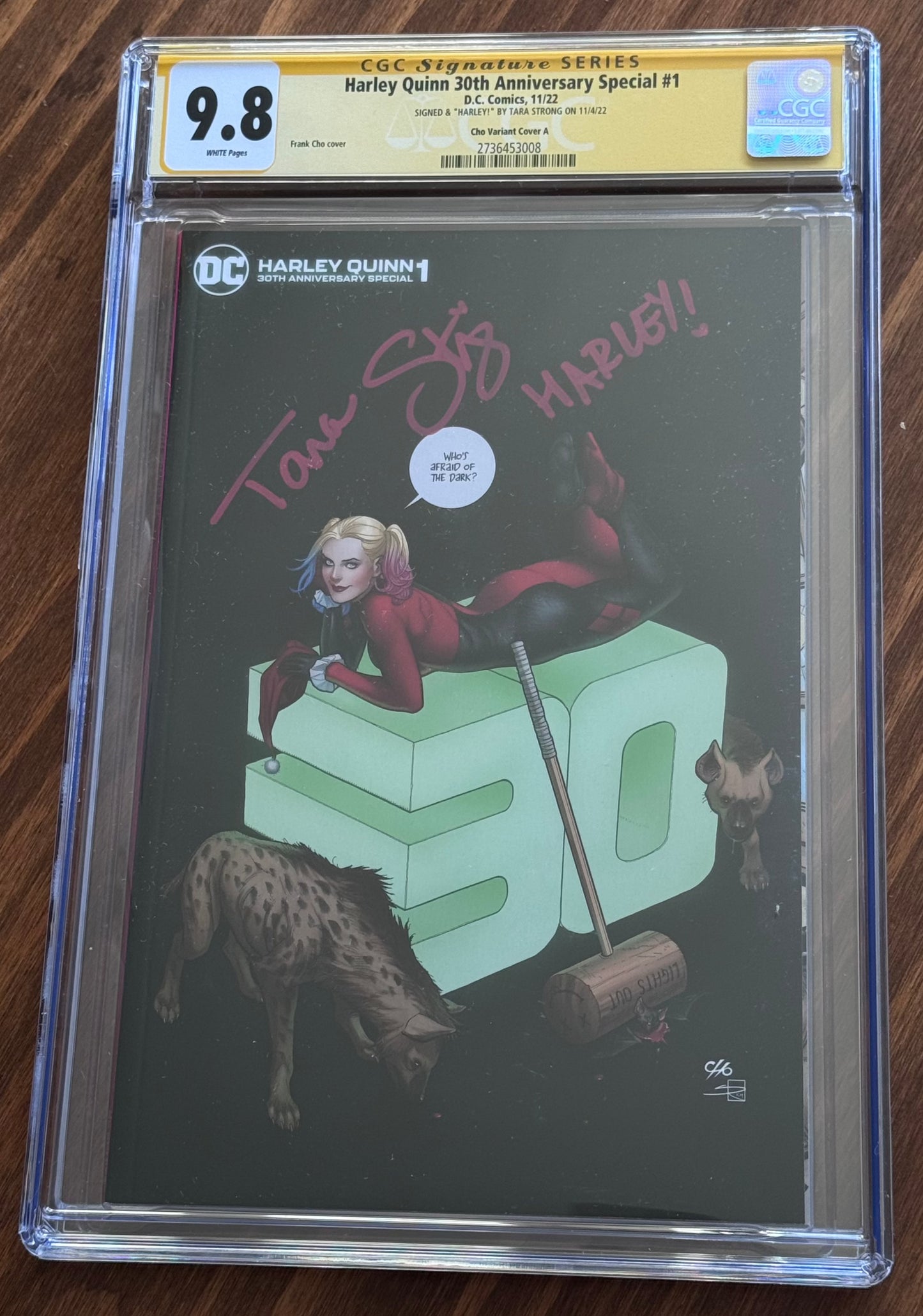 Harley Quinn 30th Anniversary Special #1 Paul Dini- SIGNED CGC SS