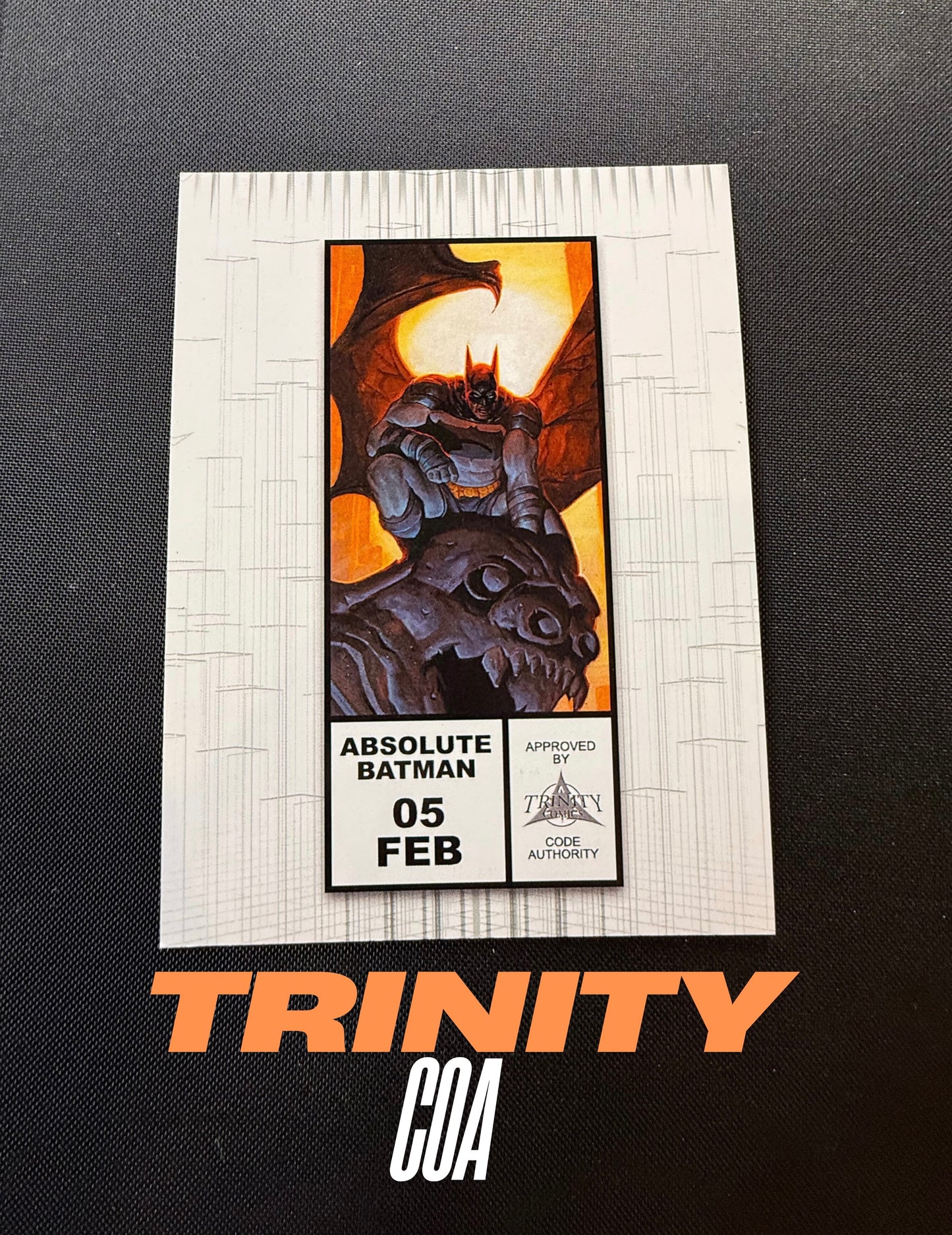 Absolute Batman #5 Trinity Exclusive by E.M. Gist