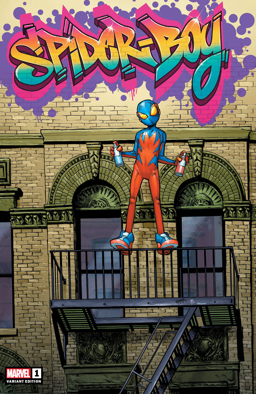 Spider-Boy #1 Trinity Comics Humberto Ramos Exclusive Graffiti Edition