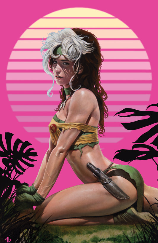 Uncanny X-Men #3 NYCC Exclusive Savage Rogue 80's Edition by Adi Granov