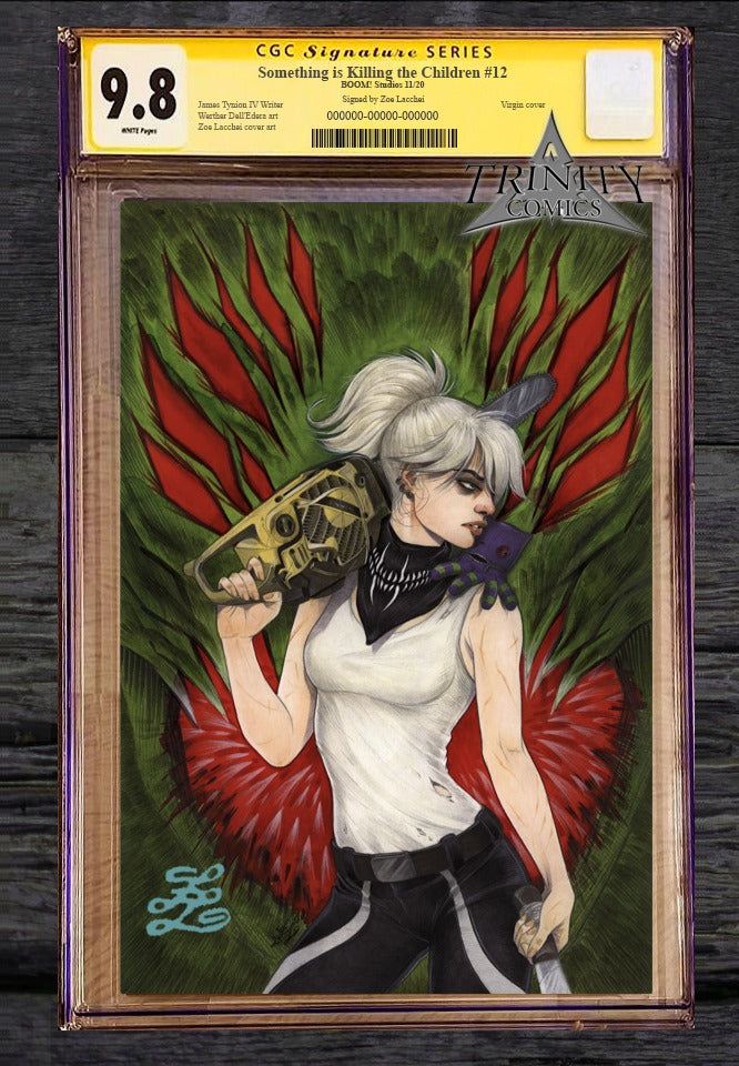 SOMETHING IS KILLING THE CHILDREN #12 TRINITY COMICS EXCLUSIVE VIRGIN COVER BY ZOE LACCHEI