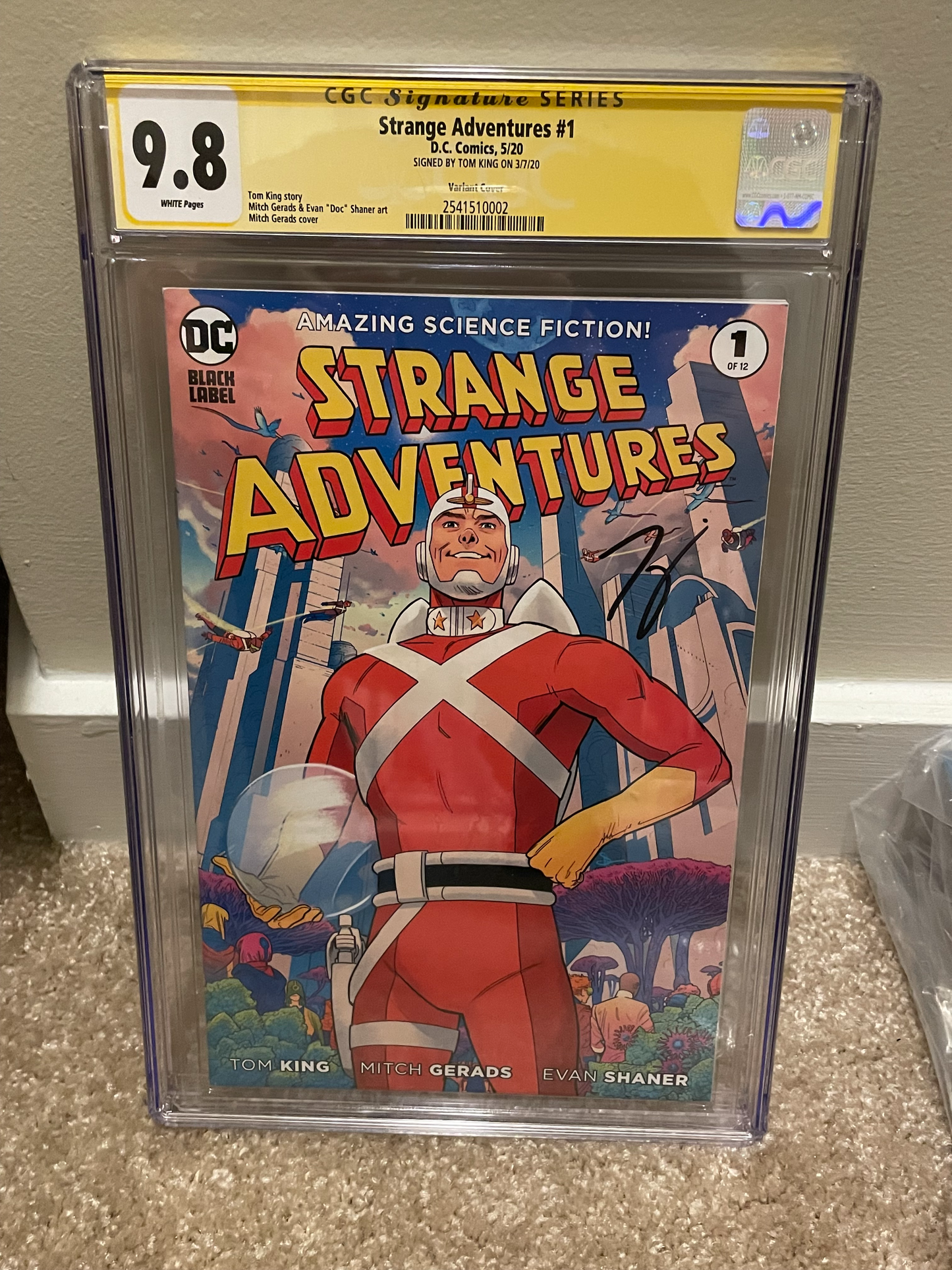 Strange Adventures #1 CGC SS 9.8 Signed by Tom King