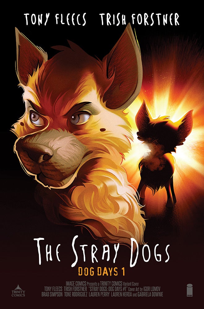 Stray Dogs Dog Days #1 Trinity Comics Exclusive Sixth Sense Homage By Igor Lomov