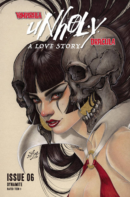 Original Cover Art Vampirella Dracula Unholy #6 by Zoe Lacchei