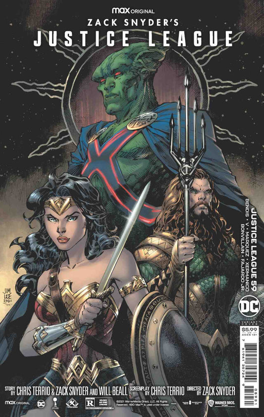 Justice League Vol 4 #59 Snyder Cut Jim Lee Cover SIGNED